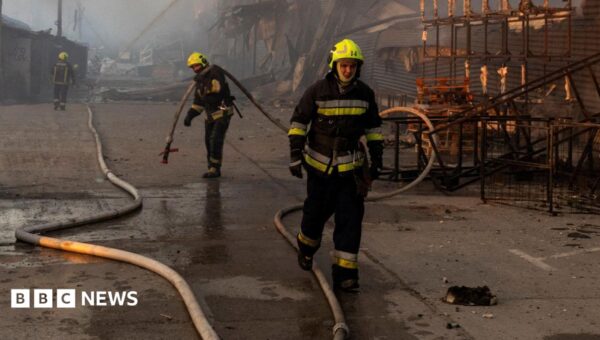 Zelensky condemns ‘vile’ large-scale Russian attacks that killed 15