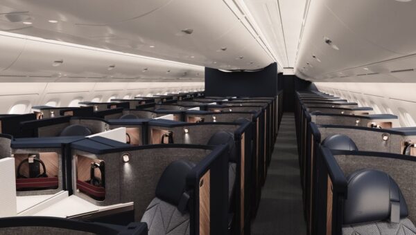 British Airways is launching the world's largest business-class cabin on its Airbus A380s. Take a look inside.