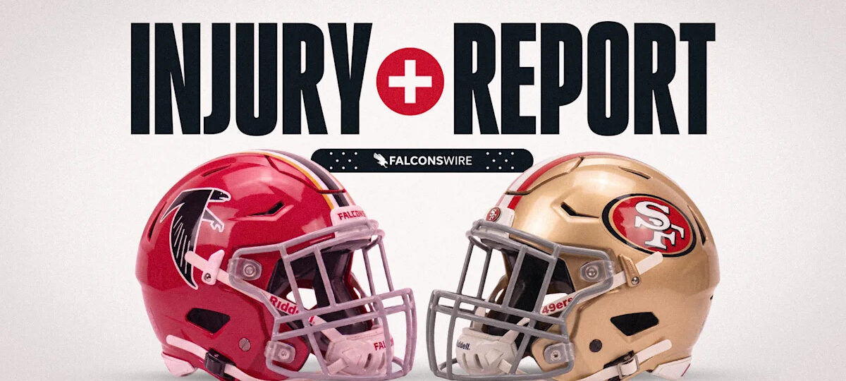 Falcons release final injury report: 10 players questionable vs. 49ers