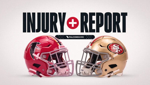 Falcons release final injury report: 10 players questionable vs. 49ers