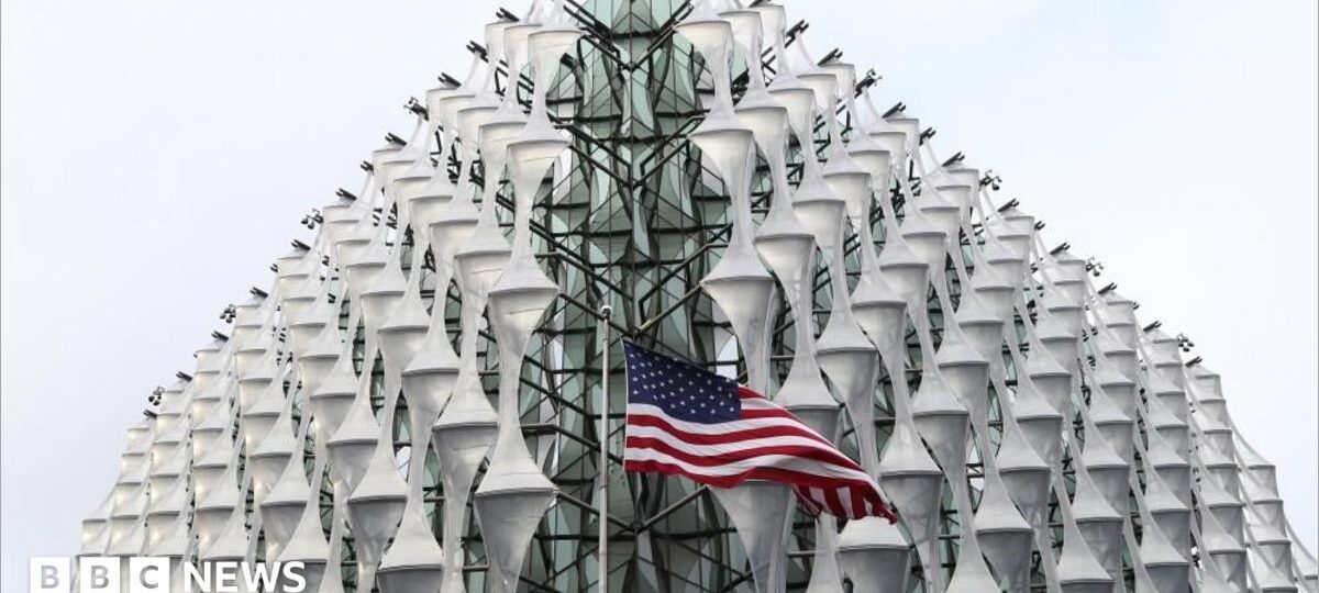 Worker at US embassy in London investigated over abuse images is senior Air Force member