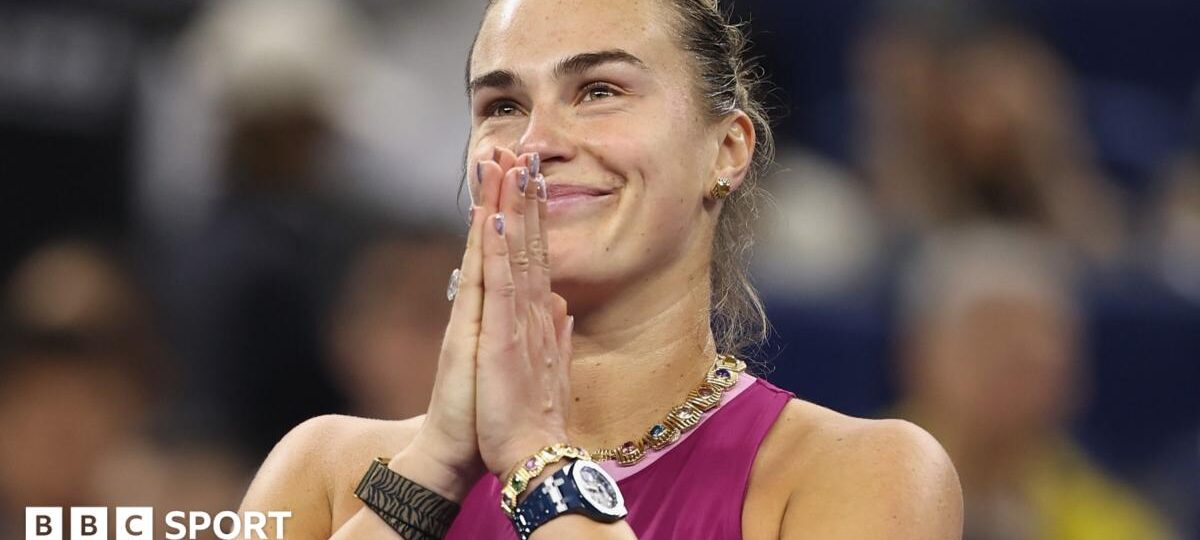 Sabalenka 'trying hard to be easier on myself'