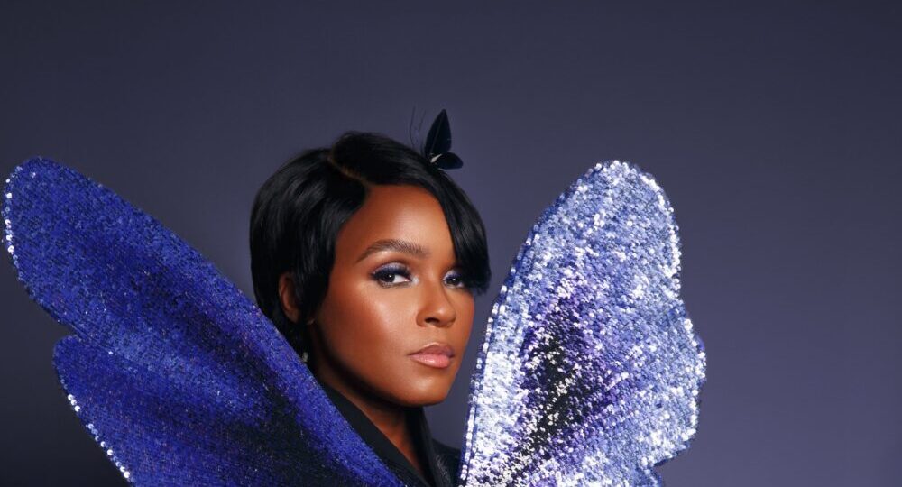 Janelle Monáe Spreads Her Fashion Wings in a Sculptural Robert Wun Gown