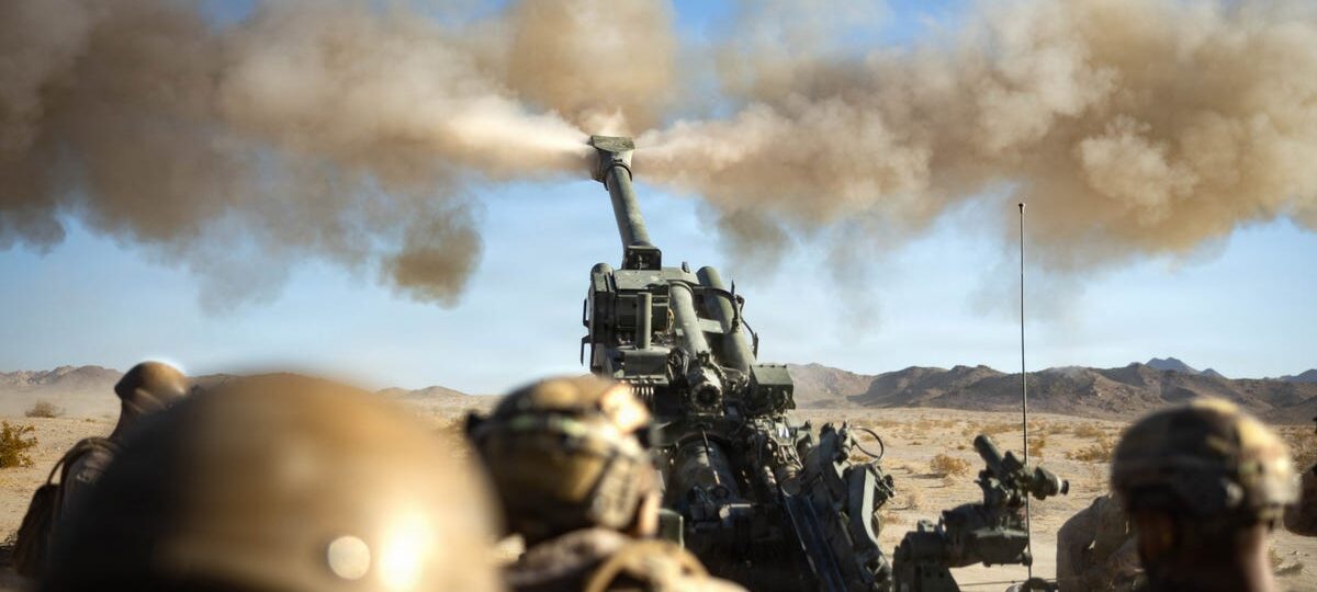 The US Army needs to get rid of old explosives near its new artillery ammo plant. They're too dangerous to move, so it's blowing them up.