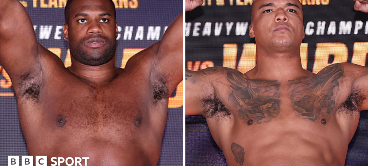 Dubois and Wardley at career-heaviest for rematch