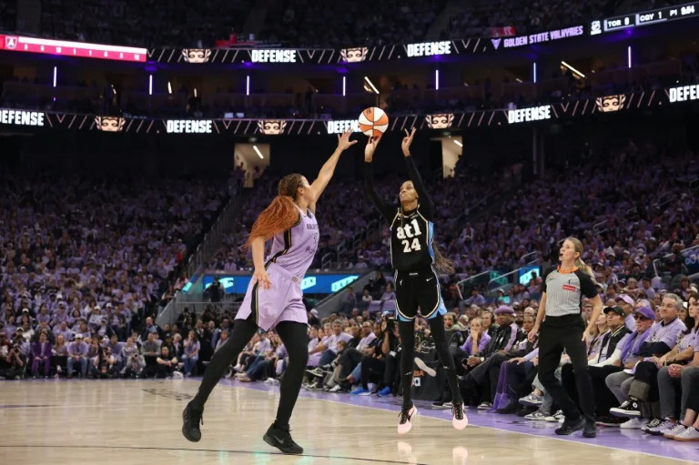 Valkyries beat Dream to reach brink of WNBA title