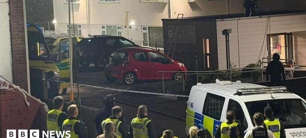 Armed police swoop as man, 61, arrested for murder and woman in car crash dies