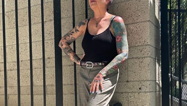 I’m 62, covered in tattoos, and refuse to dress my age. Getting older doesn’t mean getting boring.