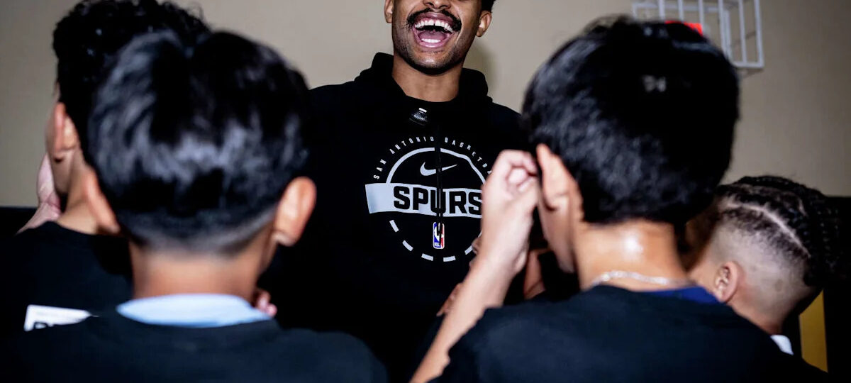 Spurs super sub Keldon Johnson hasn't let gash inside his mouth slow him down