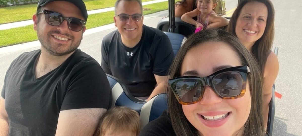 We didn't plan to live within walking distance of my family. Then, my sisters and parents all moved to our neighborhood.