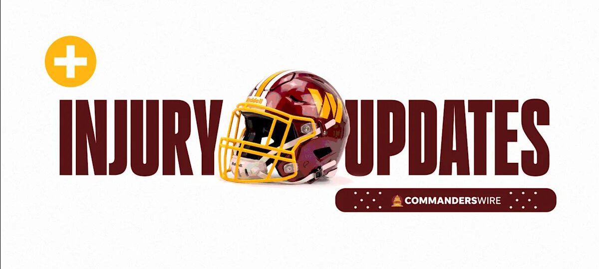 Commanders rule four injured players out vs 49ers on Monday night