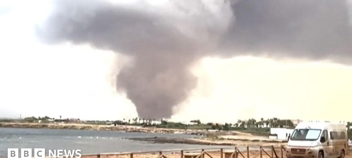 Tornado rips through Sicilian town and city