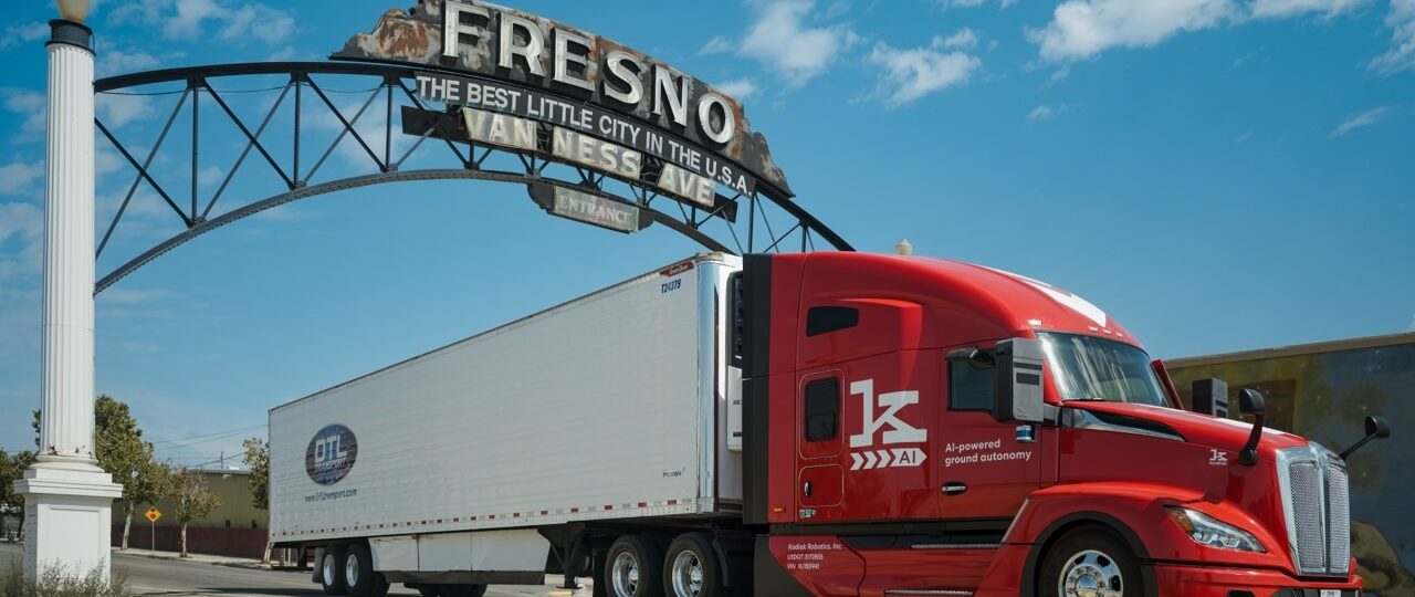 Kodiak lands first commercial deal to supply driverless trucks for public highways
