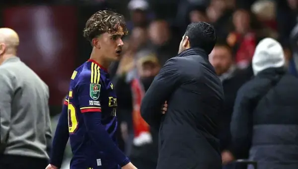 ‘This isn’t Disneyland’ – Arteta warns Dowman after red card incident