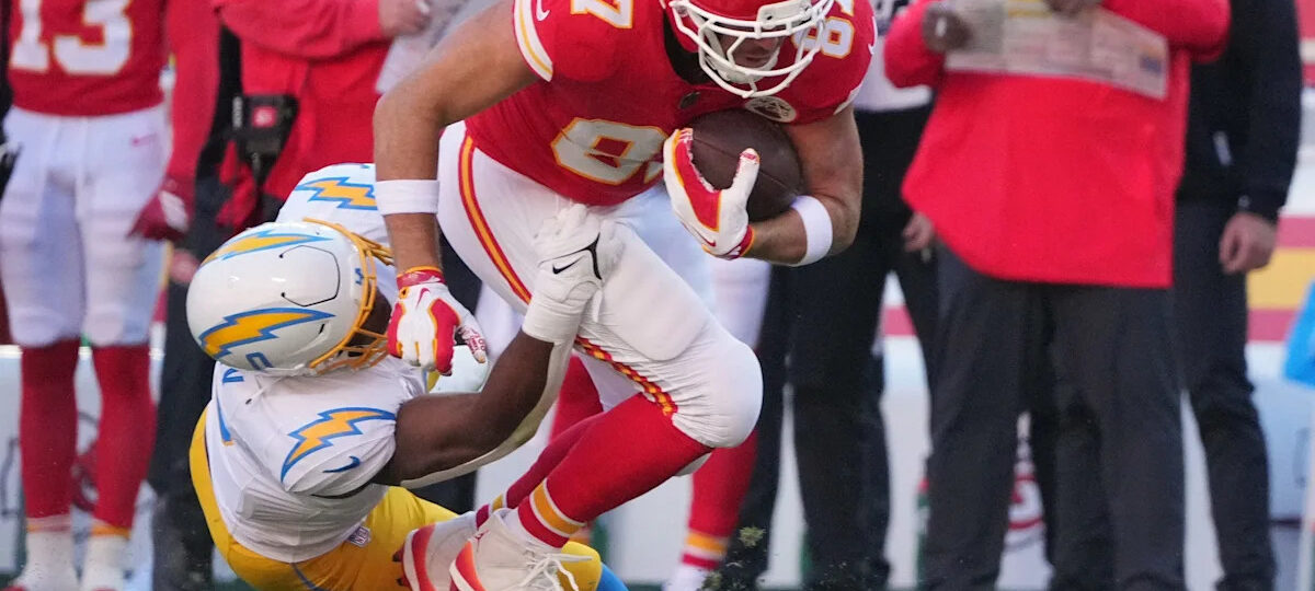 Travis Kelce has rather mediocre stat line in Week 6