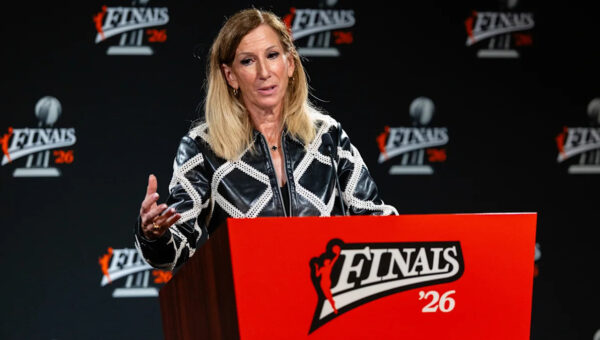 At her last WNBA Finals, commissioner Cathy Engelbert reflects on growth, her successor: 'You have to have very thick skin'