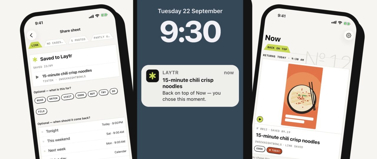 Laytr’s new app lets you save anything you find online, not just articles to read