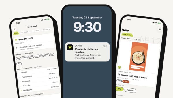 Laytr’s new app lets you save anything you find online, not just articles to read