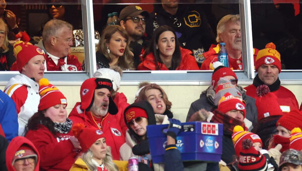 ‘Power couple’ – Fans react to Caitlin Clark and Taylor Swift watching Chiefs game together