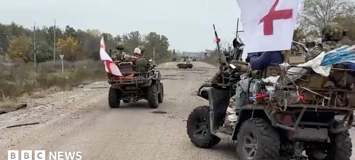 Residents leave devastated Russian-occupied Oleshky as evacuation corridor opens