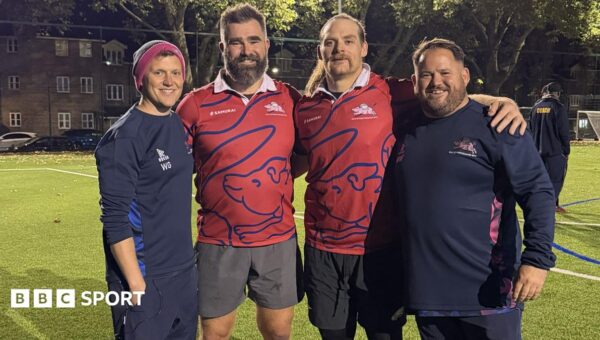 ‘Good value in pub’ – ex-NFL star Kelce tries rugby