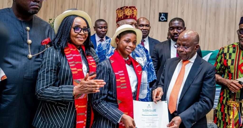 Gov Otti offers orphaned debate champion varsity scholarship