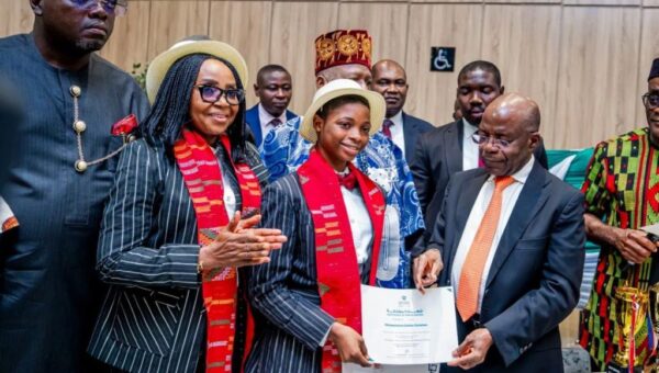 Gov Otti offers orphaned debate champion varsity scholarship