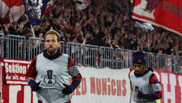 Ballon d’Or winner Kane watches as Bayern cruise into German Cup last 16