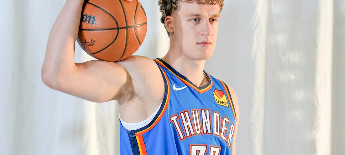 Which OKC Thunder players are on Exhibit-10 contracts for NBA preseason?