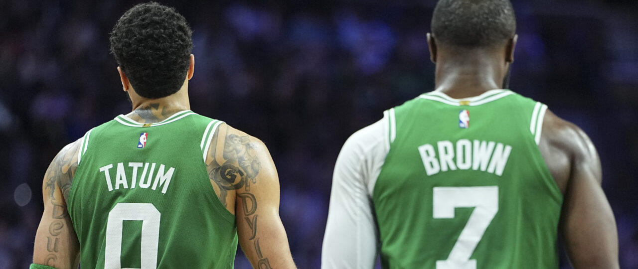 Jayson Tatum downplays dispute with Jaylen Brown after contentious Instagram comment: 'This ain't no f***ing Shaq and Kobe'