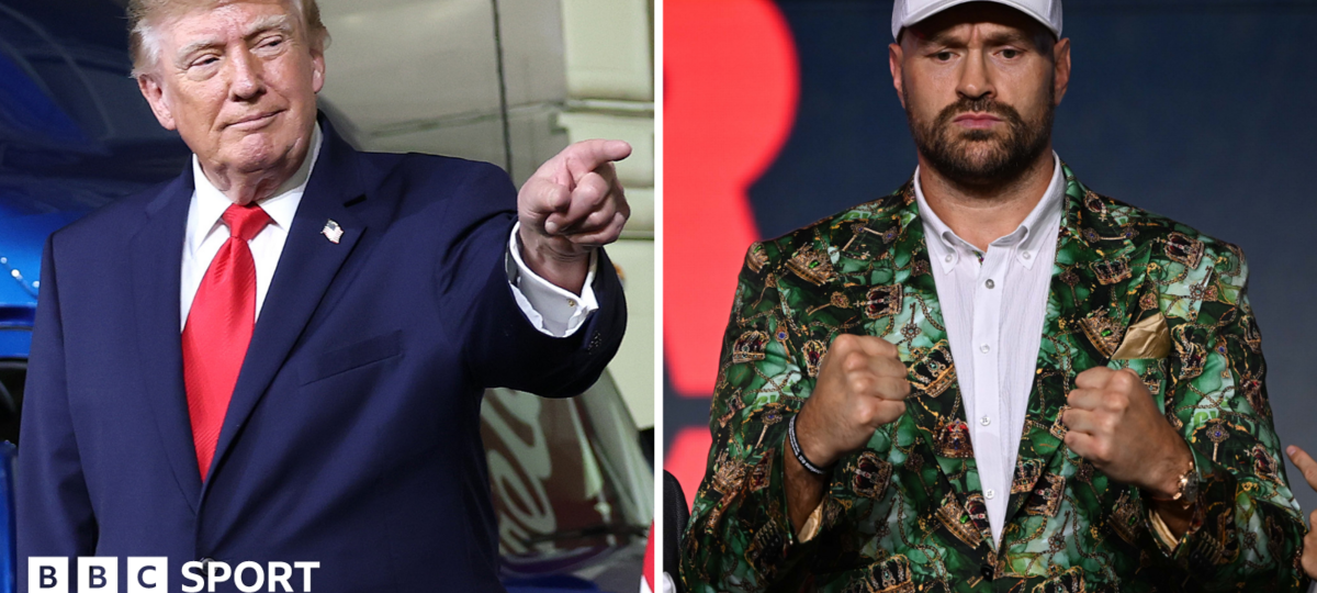 Fury wants 'old pal' President Trump for Joshua ringwalk
