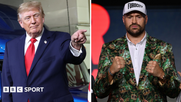 Fury wants 'old pal' President Trump for Joshua ringwalk