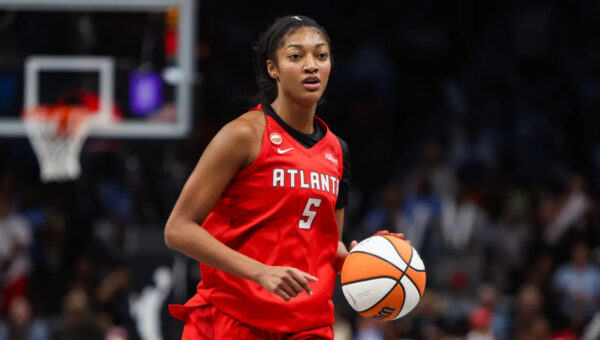 Angel Reese shows up with casual fit for Dream-Valkyries Game 7 of WNBA Finals