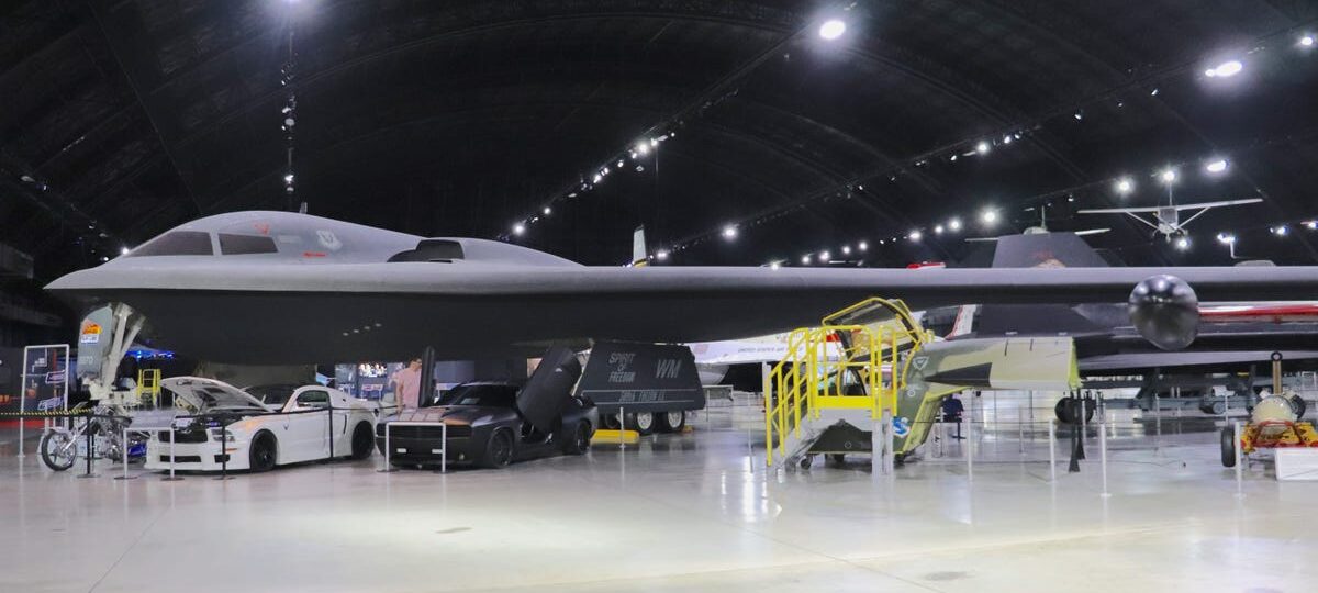 There's only one B-2 stealth bomber on public display in the world. Here's where I saw it.