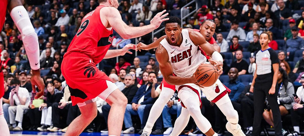 Watch Giannis Antetokounmpo’s 1st home intro with Heat