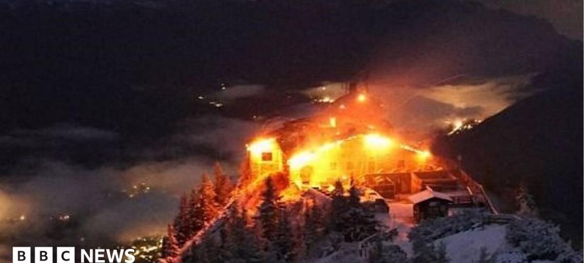Watch: Fire engulfs Hitler's mountaintop Eagle's Nest retreat