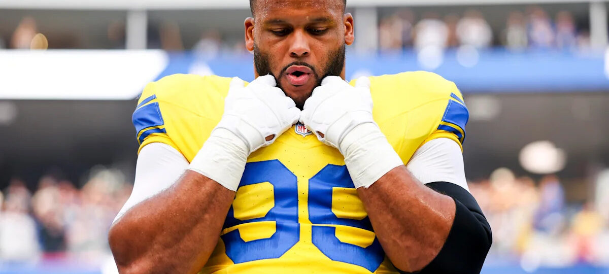 Aaron Donald ruled out for Week 4 against Eagles