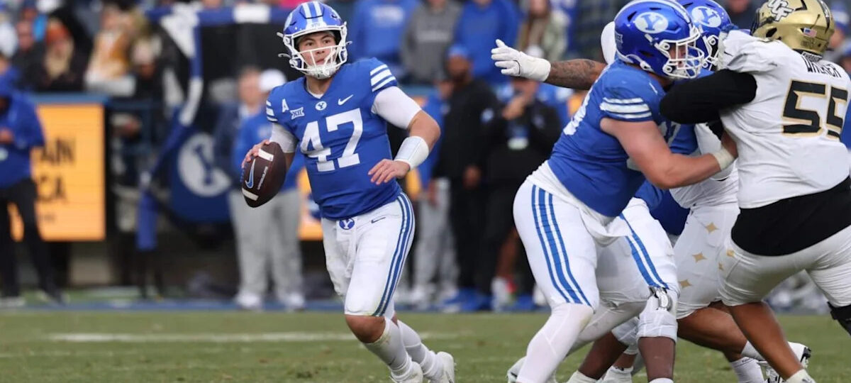 Bear Bachmeier has strong words for Notre Dame after BYU’s 28-24 upset