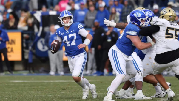 Bear Bachmeier has strong words for Notre Dame after BYU’s 28-24 upset