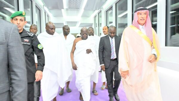 Tinubu prays for Nigeria’s peace, security at lesser Hajj