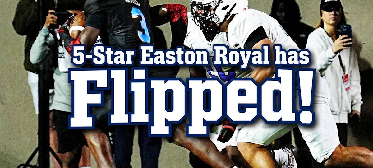 2027 5-star WR Easton Royal flips his commitment from Texas to Florida
