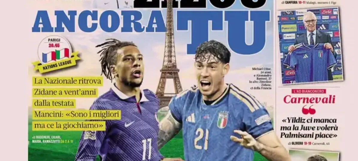 Today’s Papers: France vs Italy dominates as Zidane revisits Materazzi headbutt