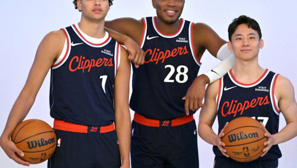 Rui Hachimura, Keaton Wagler Shine in Clippers’ Preseason-Opening Win Over Warriors