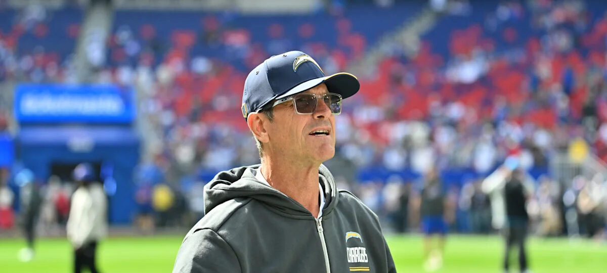 Chargers could face major decision on Jim Harbaugh after 0-4 start