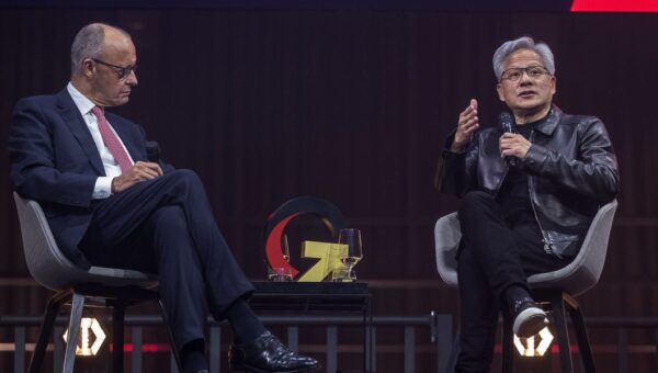 Jensen Huang has a message for Europe: stop overthinking AI or get left behind