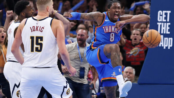 Thunder overcome SGA's shooting woes to beat Nuggets 96-84 in home opener