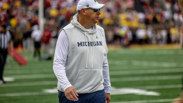 Jim Harding takes blame for Michigan line struggles