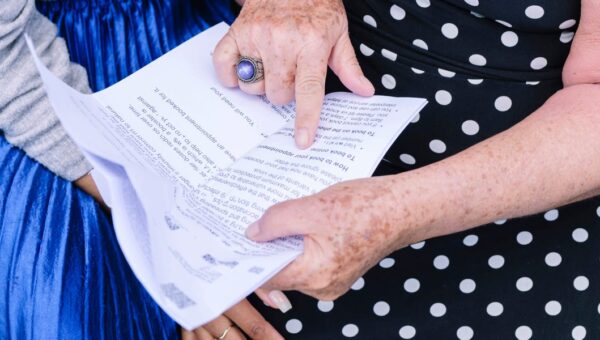 My parents are getting older, but they've done a lot to prepare. Being honest and upfront has been the most helpful.