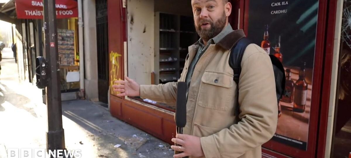 Watch: Parisians wake up to protest damage and looted shops