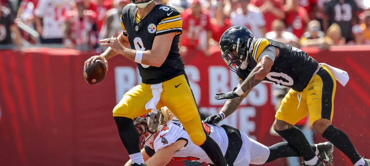 Aaron Rodgers, Steelers rally for OT win in Tampa as Buccaneers' struggles continue without Baker Mayfield